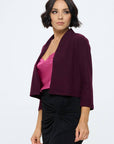 Knit Cashmere Like Bolero Cardigan