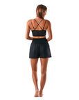 Black Cotton Shorts