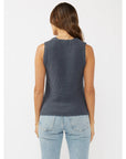 Open Stitch Boucle Sweater Tank