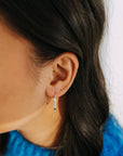 Sterling Silver Flat Hoops 20mm | Everyday Classic