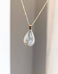 Dainty Dandelion Seed Wishing Necklace