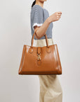 Chloe Bag in Tan Brushed Leather