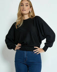 Dana Bat Sleeve Knit Pullover