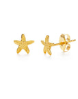 Tiny Starfish Stud Earrings