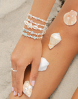 Blue Lagoon Sea Stone Bracelet