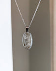 Dainty Dandelion Seed Wishing Necklace