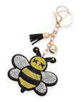 Rhinestone Palm Tree Iconic Key Chain