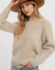 OPENWORK SWEATER PULLOVER