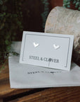 Heart Valley Stud Earring