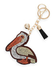 Rhinestone Palm Tree Iconic Key Chain