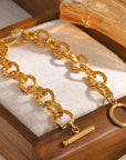18K Stainless Steel Chain Bracelet