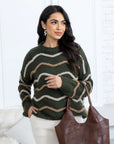 Cascading Contour Pullover One Size