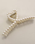 Pearl Hair Claw Clips