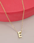18k Stainless Steel Tarnish Free Initial Necklace