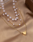 18k Stainless Steel Tarnish Free Layered Necklace