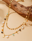 18k Stainless Steel Tarnish Free Seedbead Necklace
