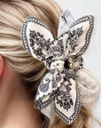 Paisley Boho Vintage Hair Claw Clips