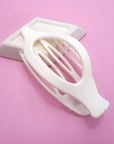 Oval Lay Down Flat Hair Claw Clips