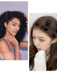 Oval Lay Down Flat Hair Claw Clips