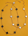 18k Stainless Steel Tarnish Free Clover Necklace