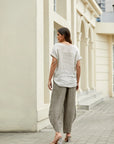 Coastal Linen Wide-Leg Pant One Size
