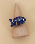 18k Stainless Steel Tarnish Free Stone Ring