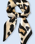 Large Leopard Animal Print Bandana Scarf