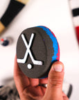 Hockey Puck - Bath Bomb with Shoe Charm