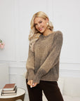 Karina's Chunky Knit Sweater