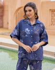 Sylvie's Sepia Leaves Top