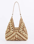 Crochet Open-weave Boho Handbag