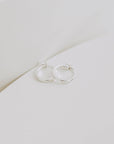Classic Huggies - Sterling Silver