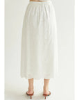 Raylene Cotton Embo Skirt