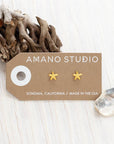 Tiny Starfish Stud Earrings