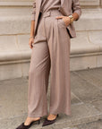 Straight Dress Pant Terracota