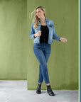 Bamboo Distressed Alex Jacket