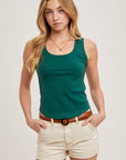 Scoop Neck Tank Top