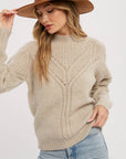 OPENWORK SWEATER PULLOVER