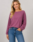 Boatneck Pullover Sweater