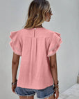 Ruffle Sleeve Top