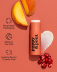 Lip Balm, Pomegranate Peach