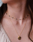 Monstera Leaf Necklace