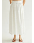 Raylene Cotton Embo Skirt