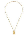 Flower Medallion Necklace