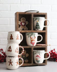 Gingerbread House Mug Natural