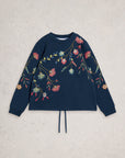 White Stuff Embroidered Sweater