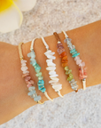Waveside Braided Pebble Bracelet
