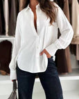Cotton Poplin Button Up