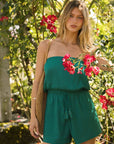 Teal Romper