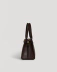 Grace Bag in Dark brown Togo leather